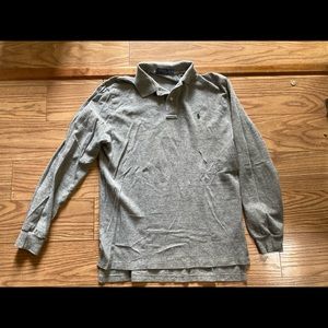 Polo Ralph Lauren Gray long sleeve shirt